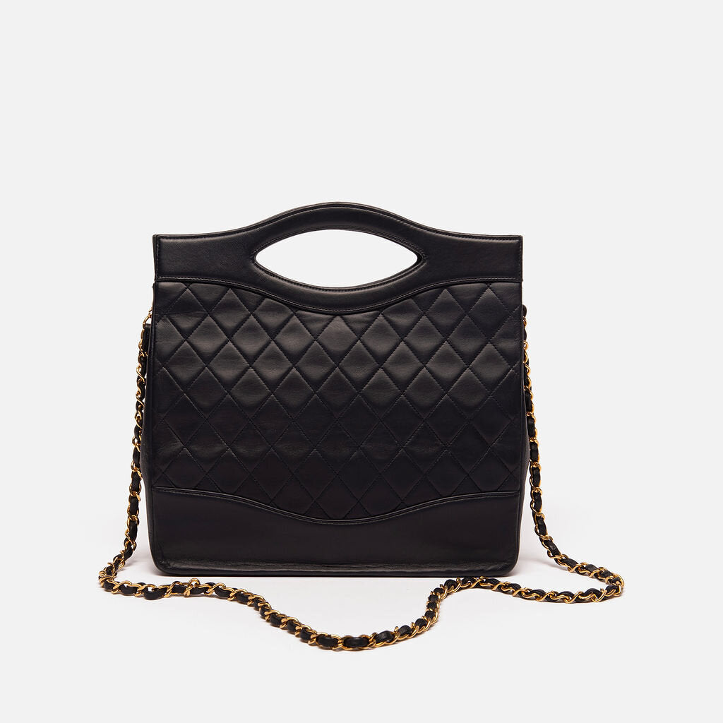 Chanel Vintage Navy 31 Bag