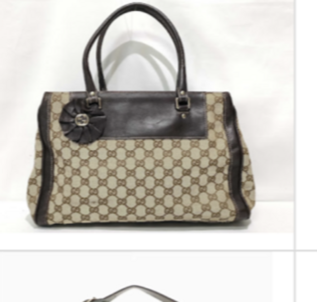Monogram Canvas Interlocking Bag