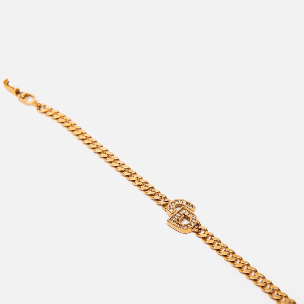 Dior Gold Chain Bracelet