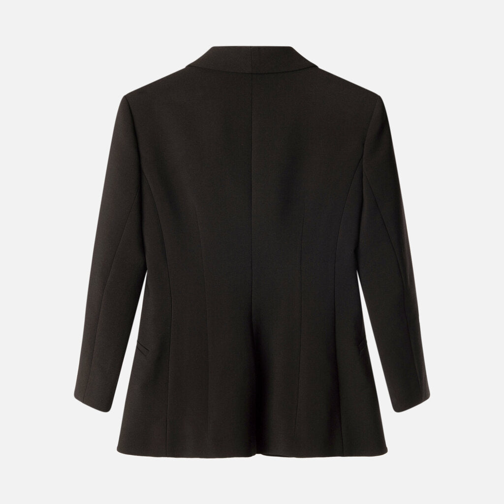 Carolina Herrera Black Wool Blazer