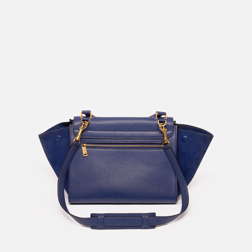 Celine Blue Trapeze Bag