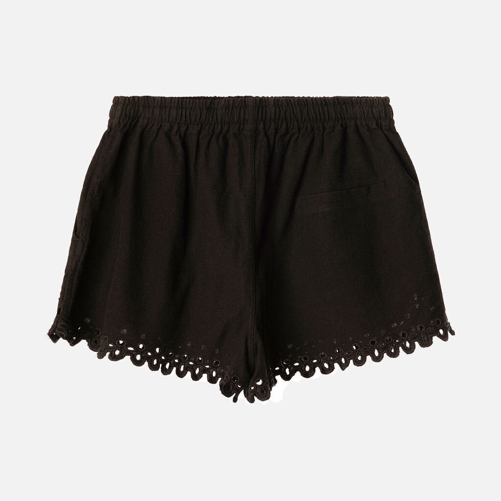 Isabel Marant Etoile Black Cotton Shorts