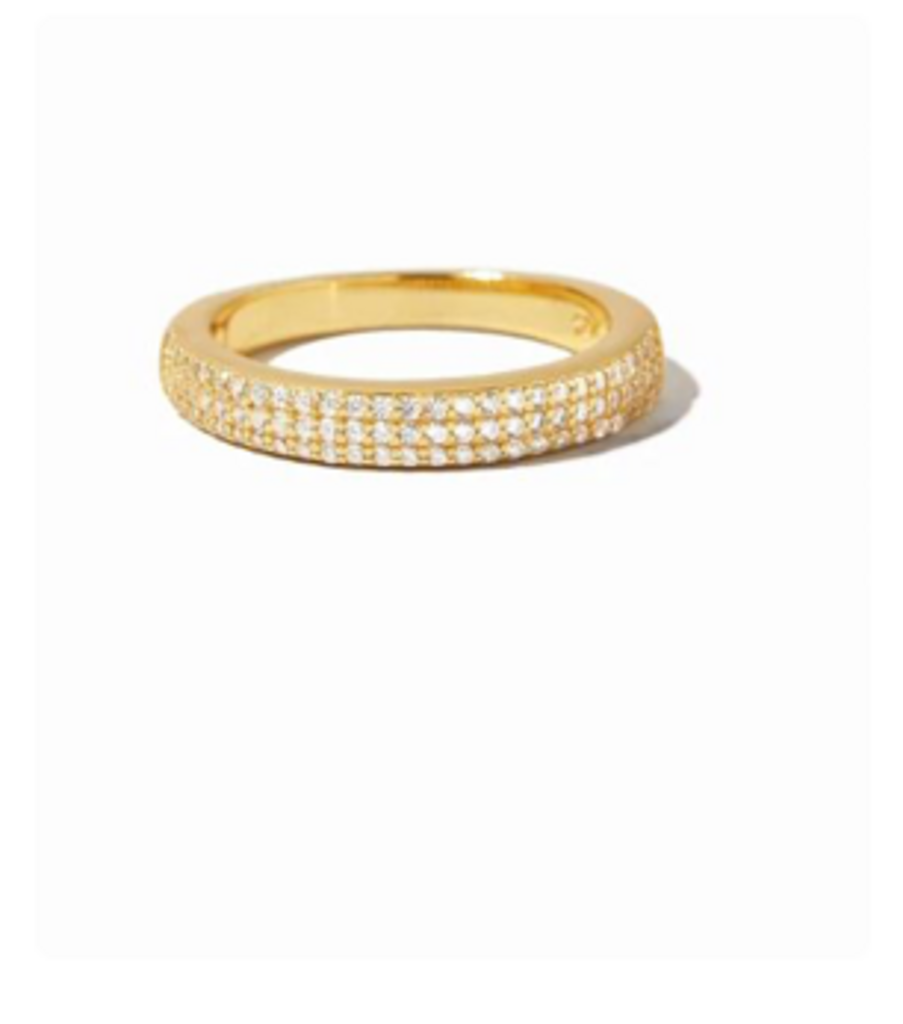 3 ROW RING YG 5'