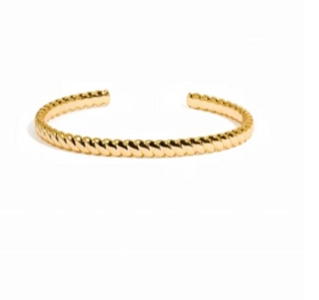 ROPE CUFF (ADJUSTABLE) YG 6.75'