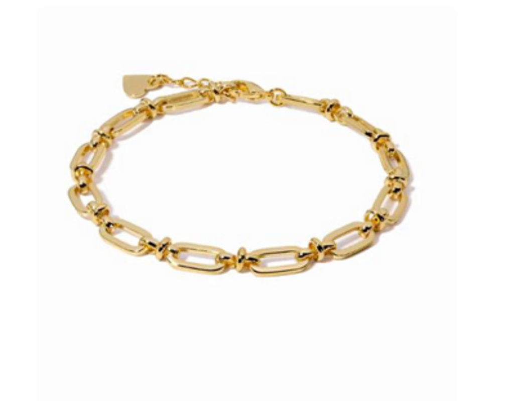 CHAIN LINK BRACELET YG 7'