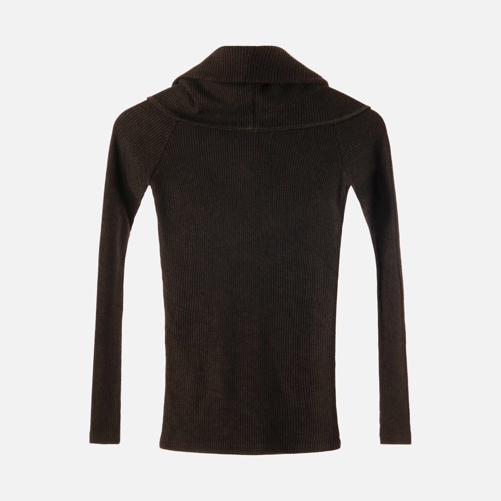The Noli Shop Black Rayon Blend Off Shoulder Top
