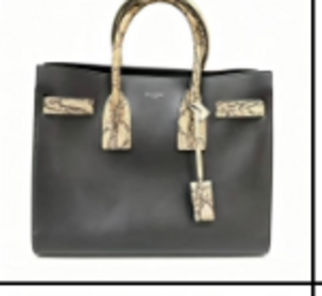 Black & Python Sac Du Jour