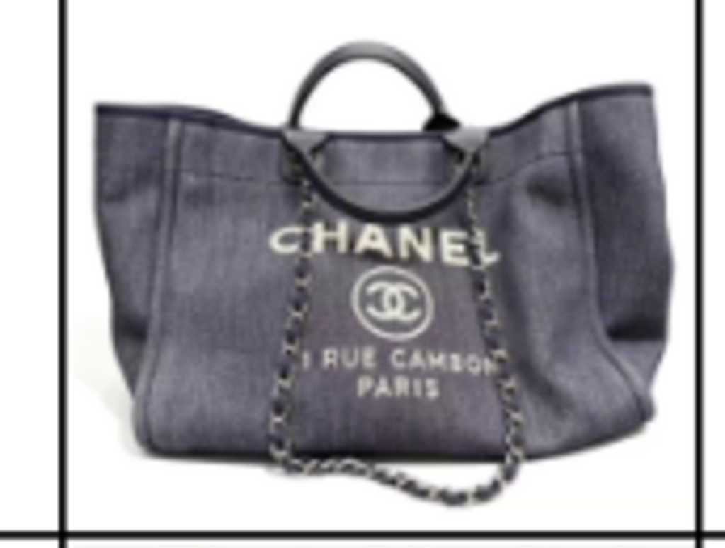 Dark Denim Deauville Tote