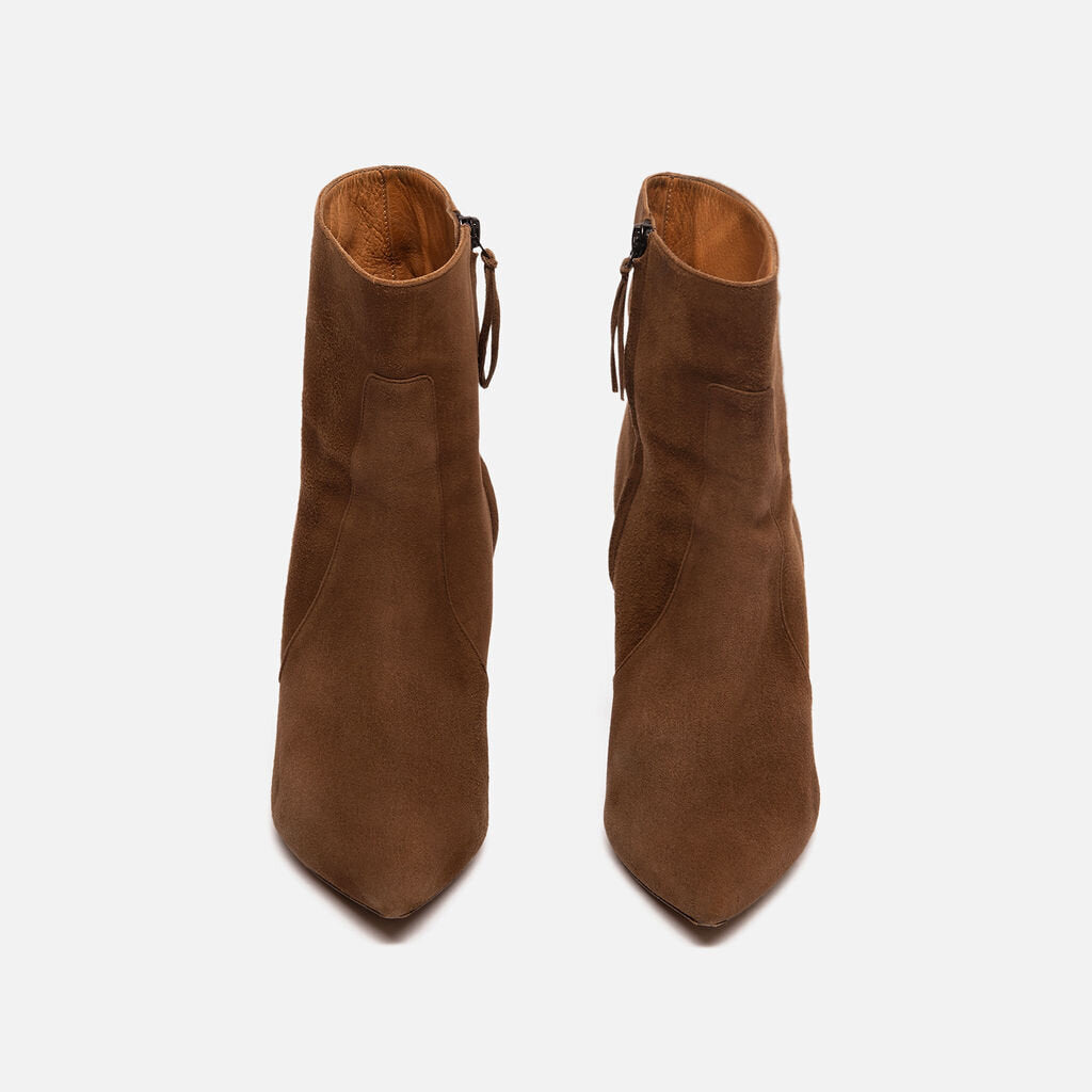 Isabel Marant Brown Suede Ankle Boot