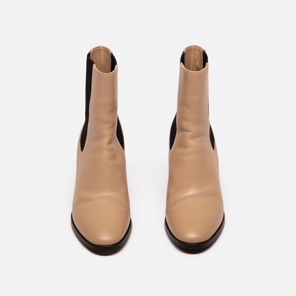 Dries Van Noten Tauple Leather Ankle Boot