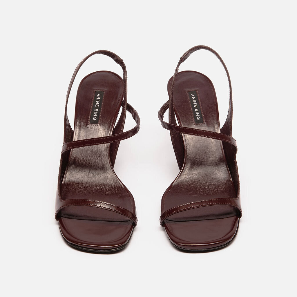 Anine Bing Burgundy Iva Sandal