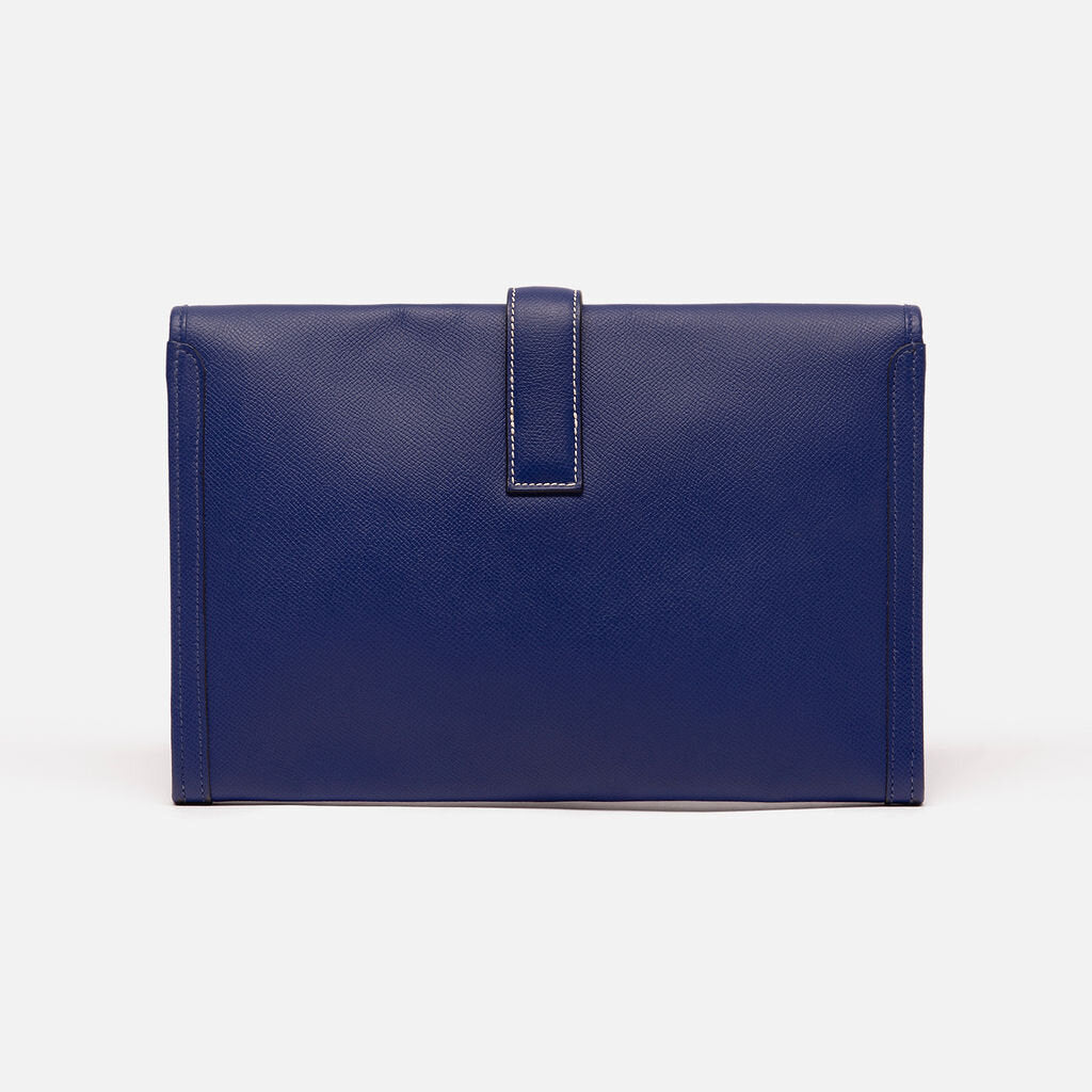 Hermes Bleu Electrique Epsom Jige