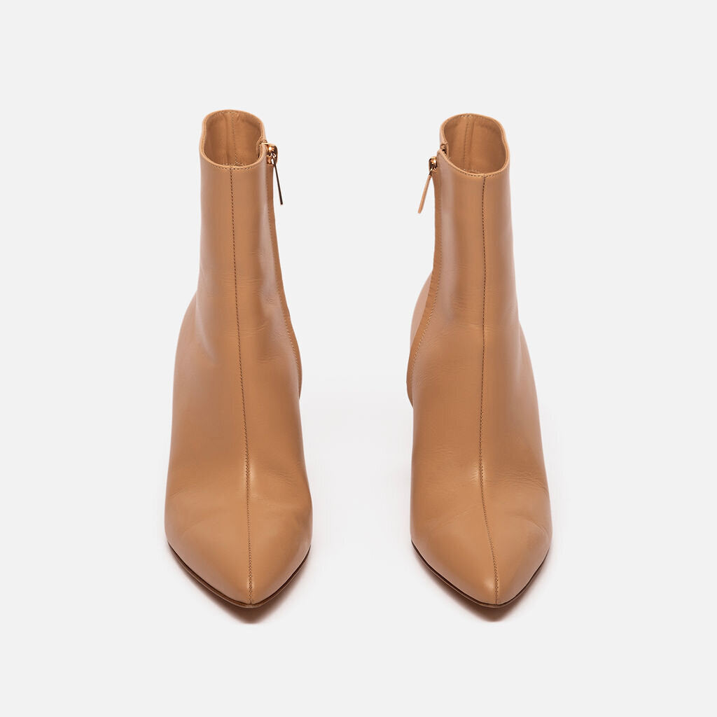 Gabriela Hearst Brown Leather Heeled Boots