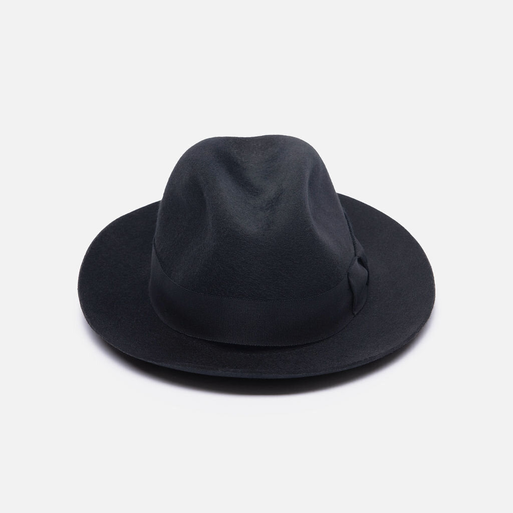 Polo by Ralph Lauren Black Felt Fedora Hat