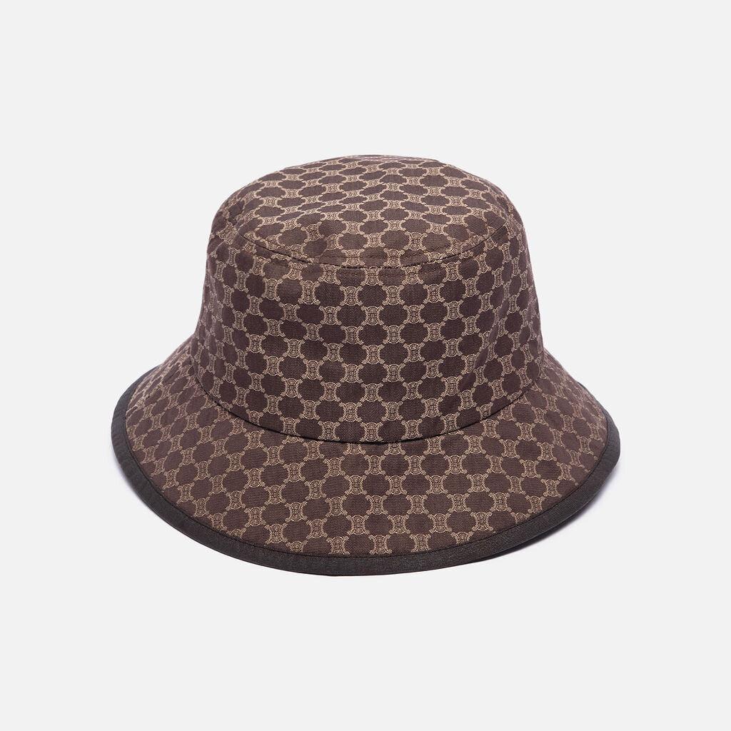 Celine Brown Macadam Hat