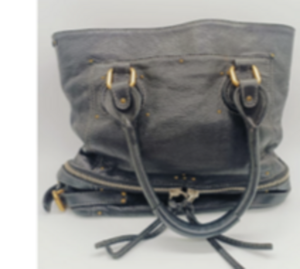 Black Leather Tote
