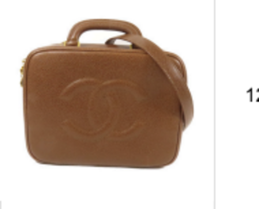 Brown Leather 2 Way Top Handle Bag