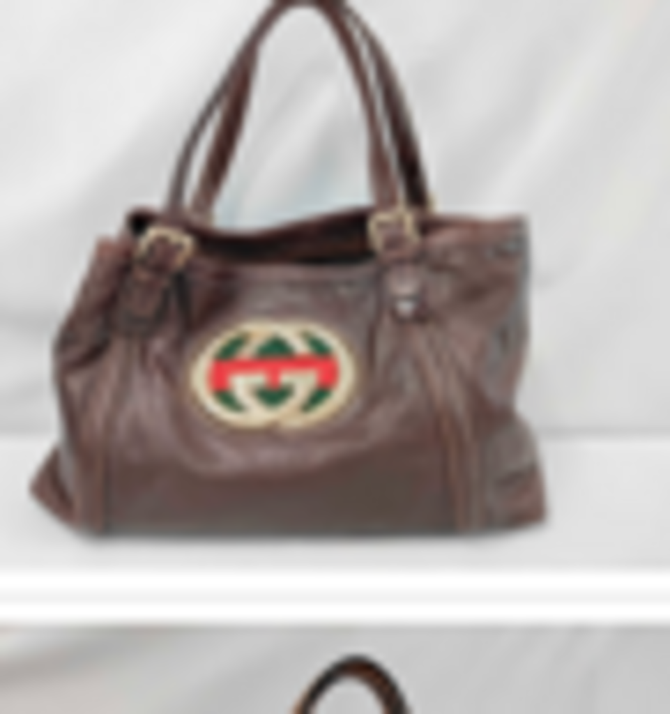 Brown Leather Medium Britt Tote