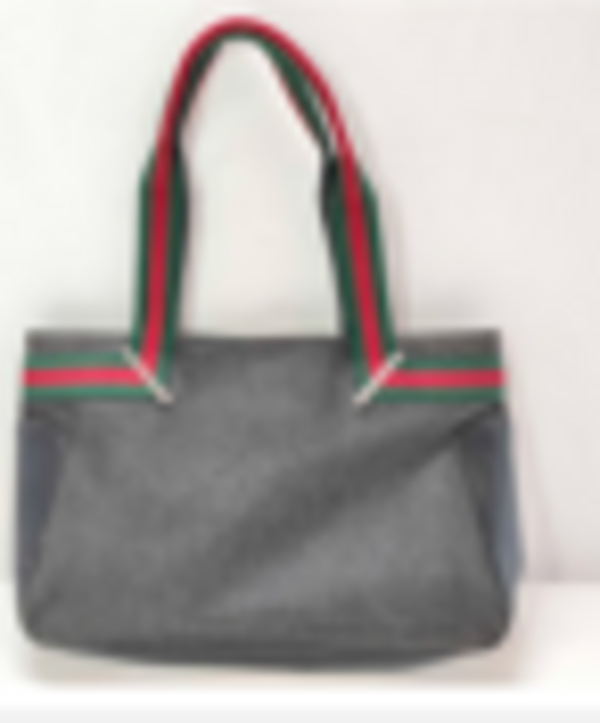 Dark Denim Sherry Line Tote