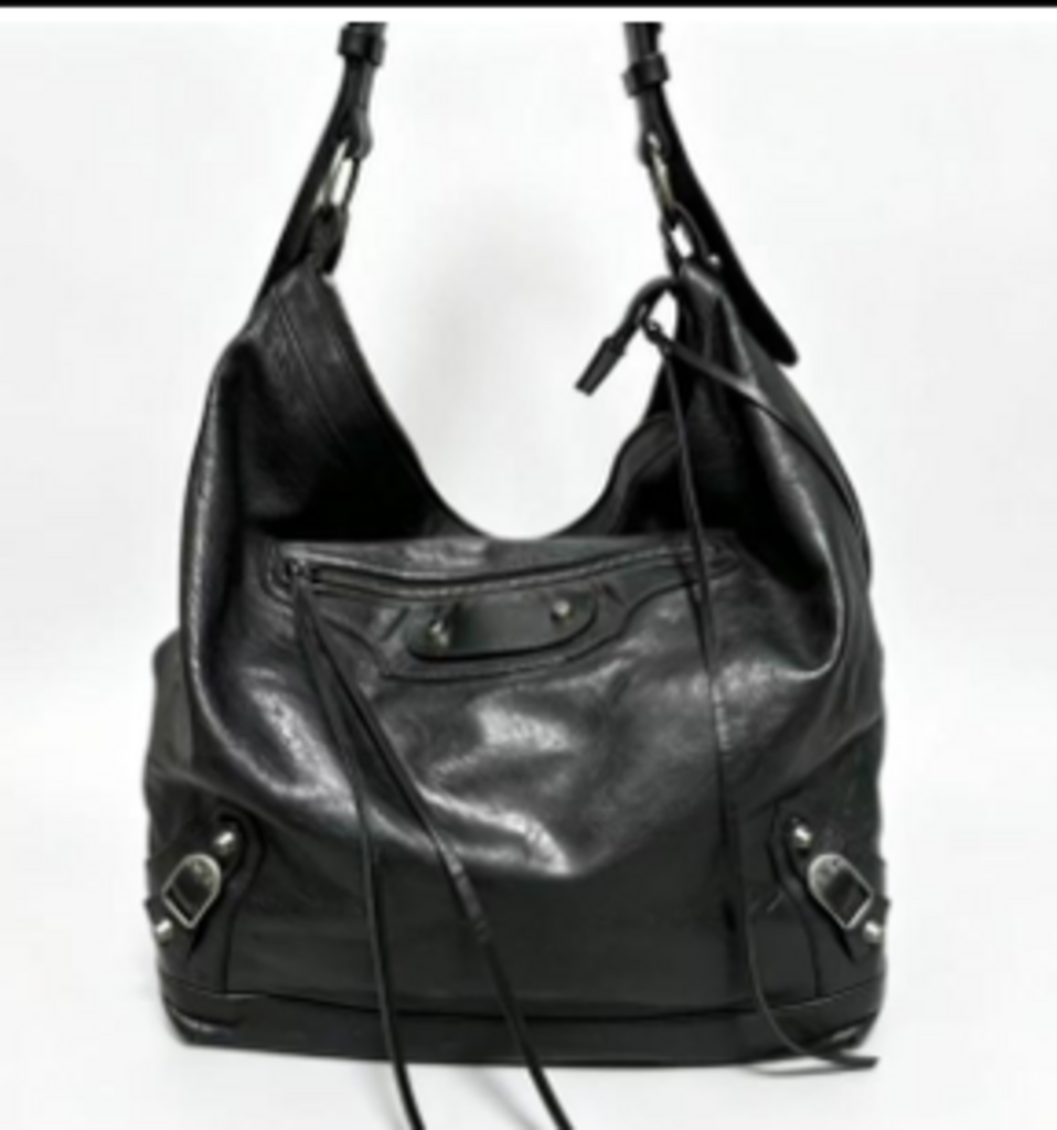 Black City Hobo Bag