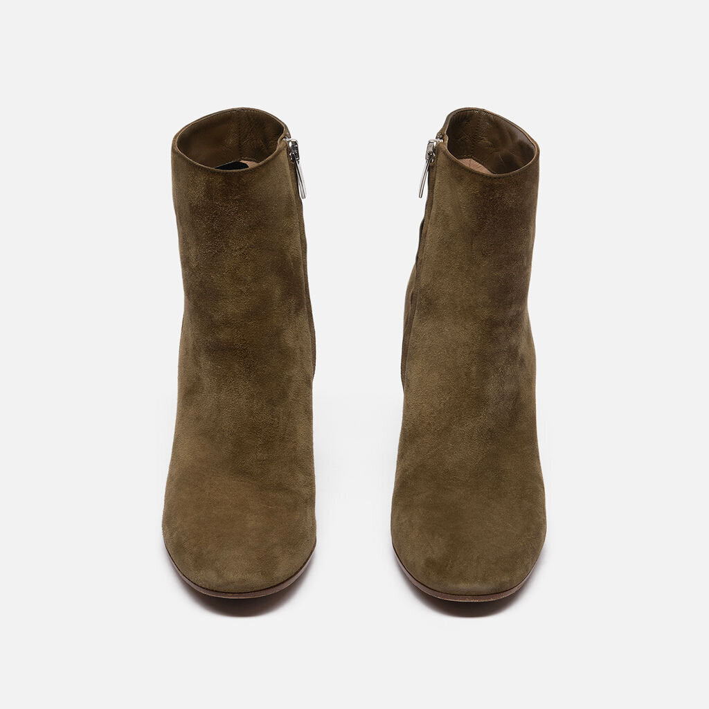 Gianvito Rossi Olive Suede Boots