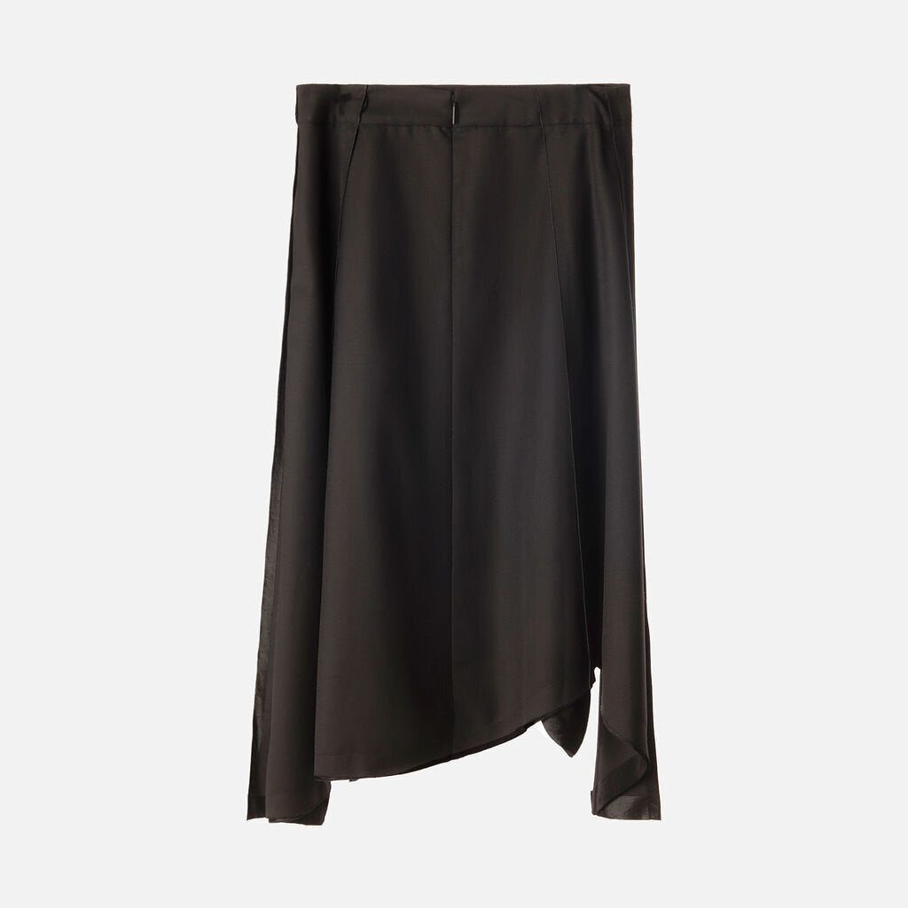 Jason Wu Collection Black Wool Midi Skirt