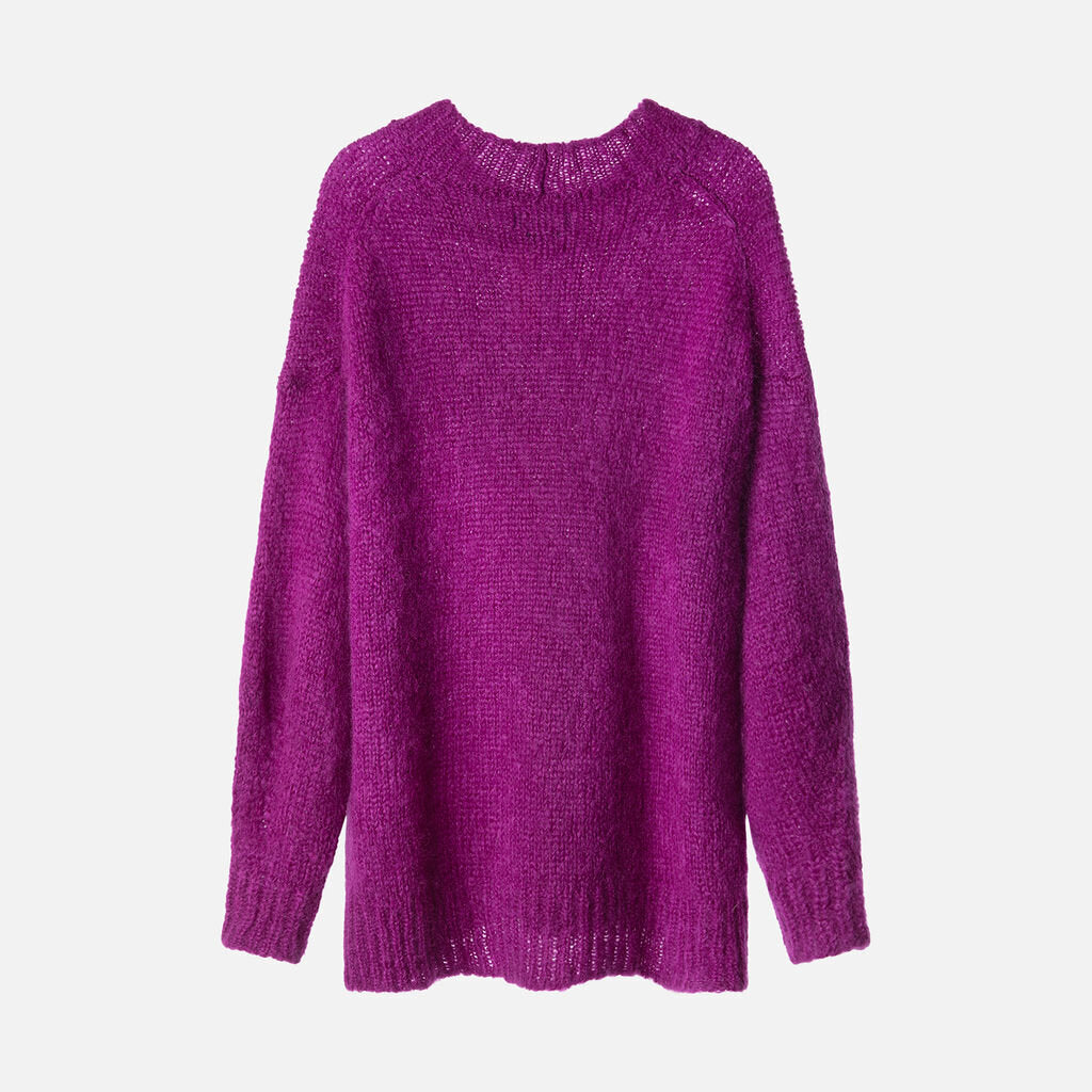 Isabel Marant Purple Mohair Blend Sweater