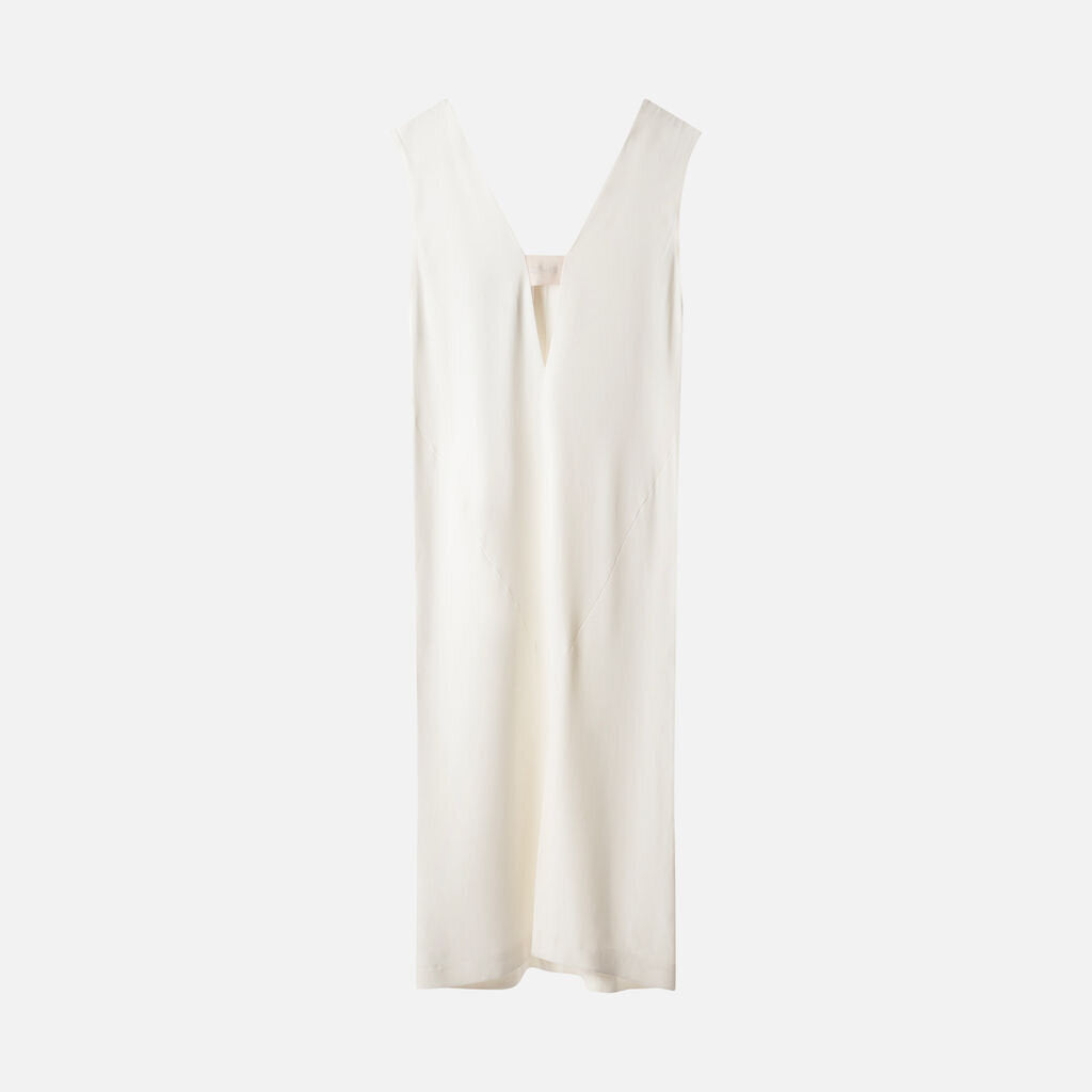 Joseph White Viscose Maxi Dress