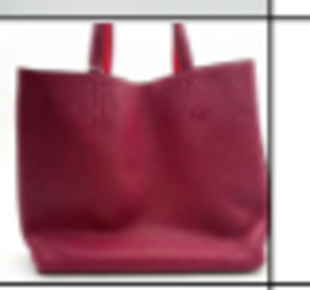 Hermes Pink Leather Tote
