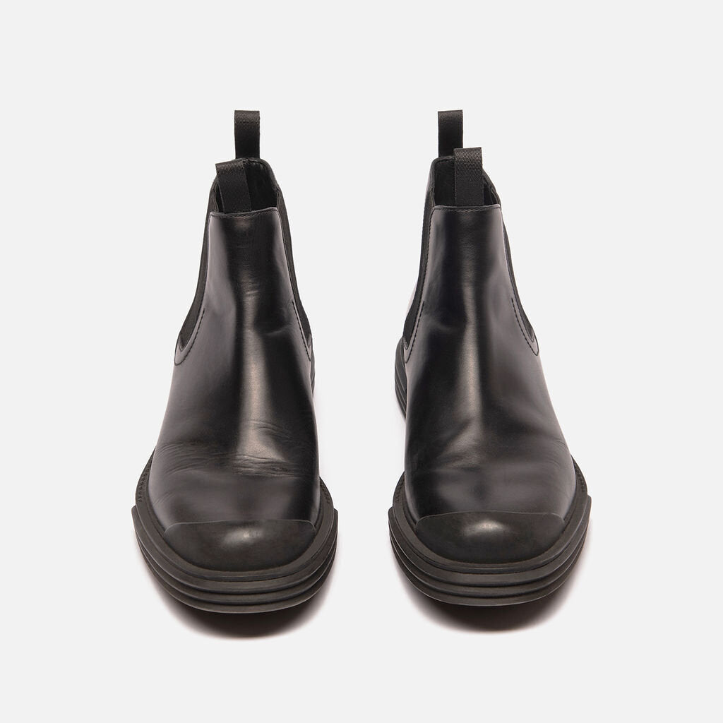 Prada Black Leather Boots