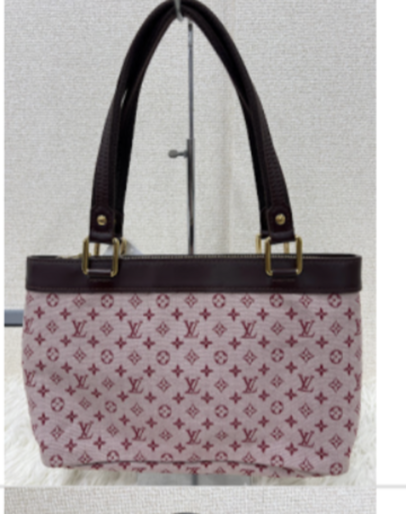 Red Canvas Mini Lin Lucille Bag
