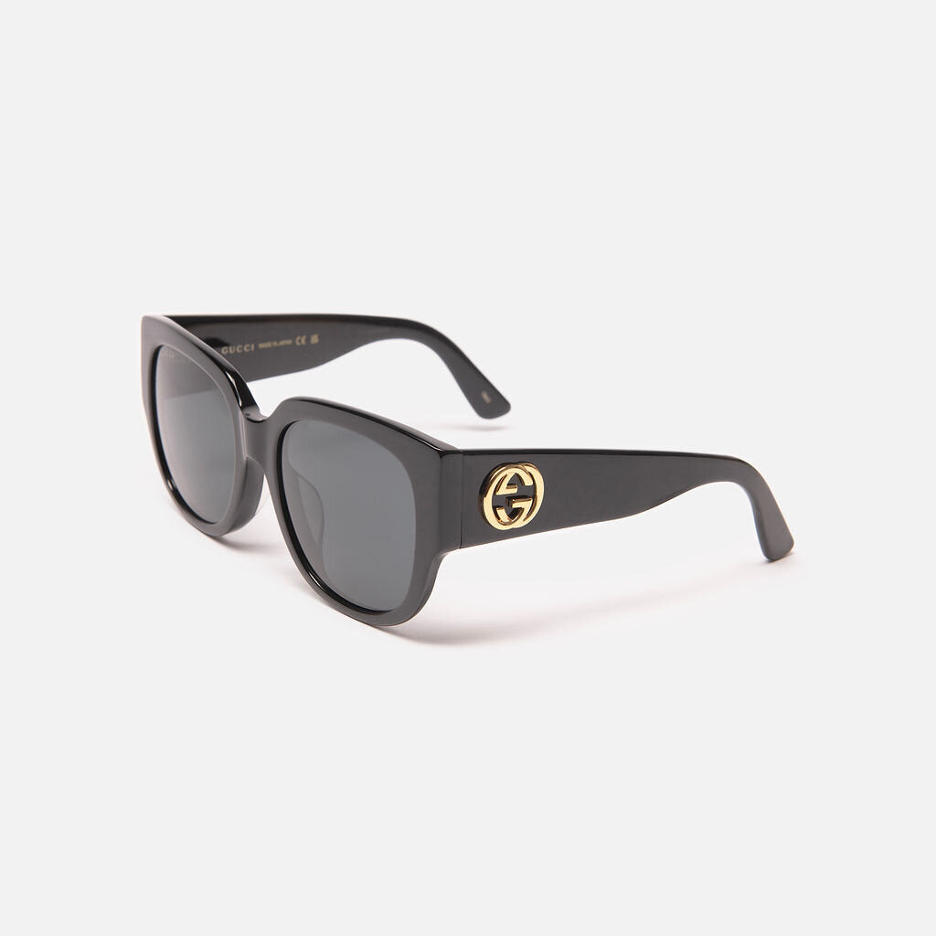 Gucci Black Square Frame Sunglasses