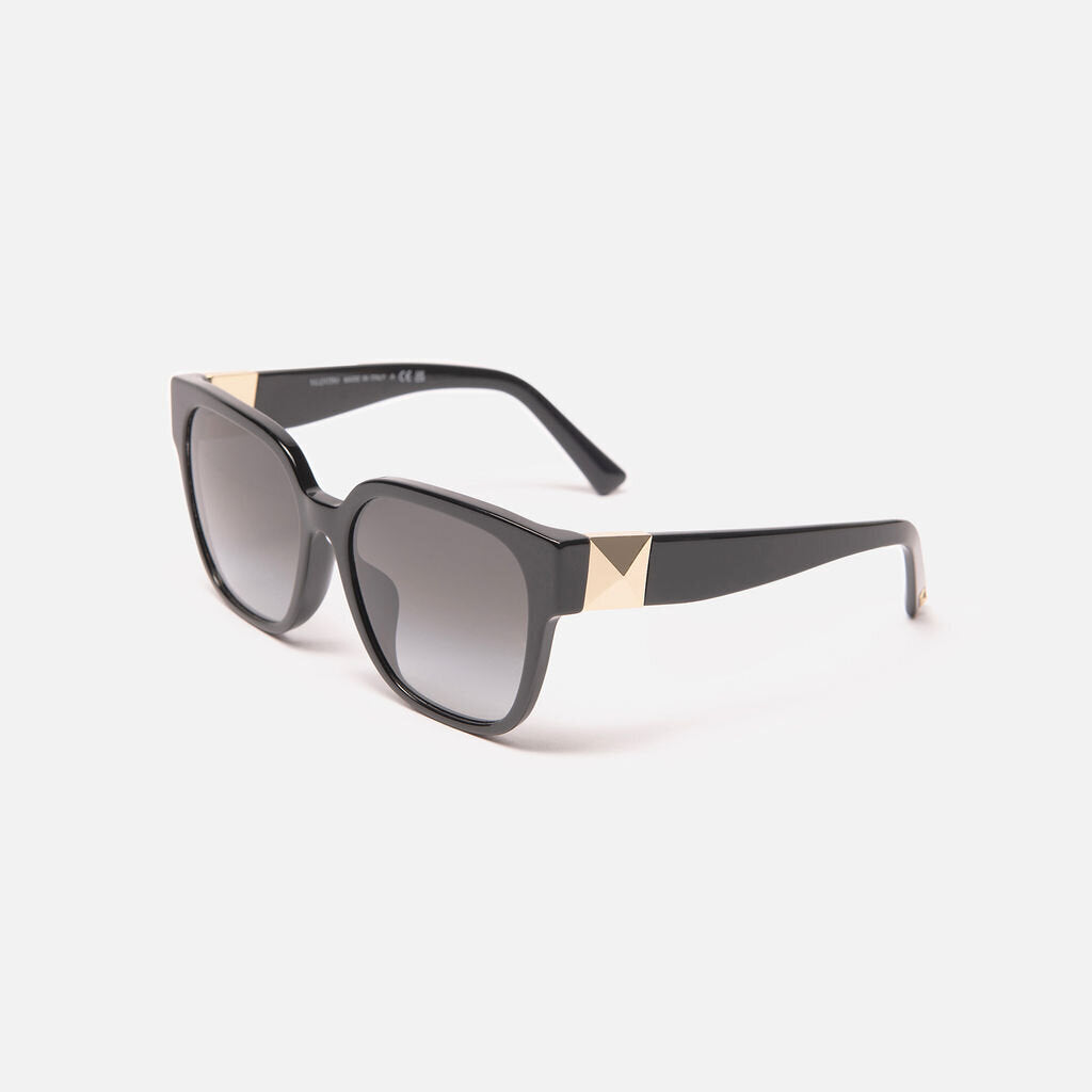 Valentino Black Rockstud Sunglasses