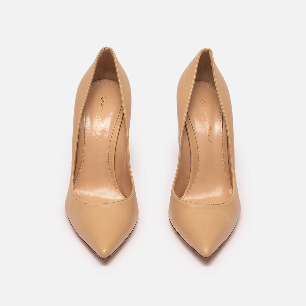 Gianvito Rossi Tan Leather Pumps