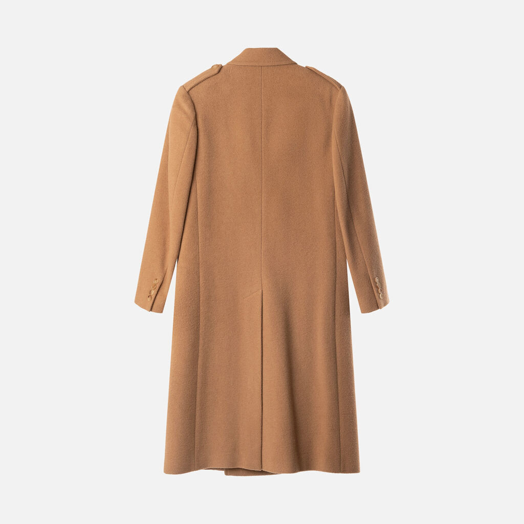 Ralph Lauren Purple Label Beige Camel Hair Coat