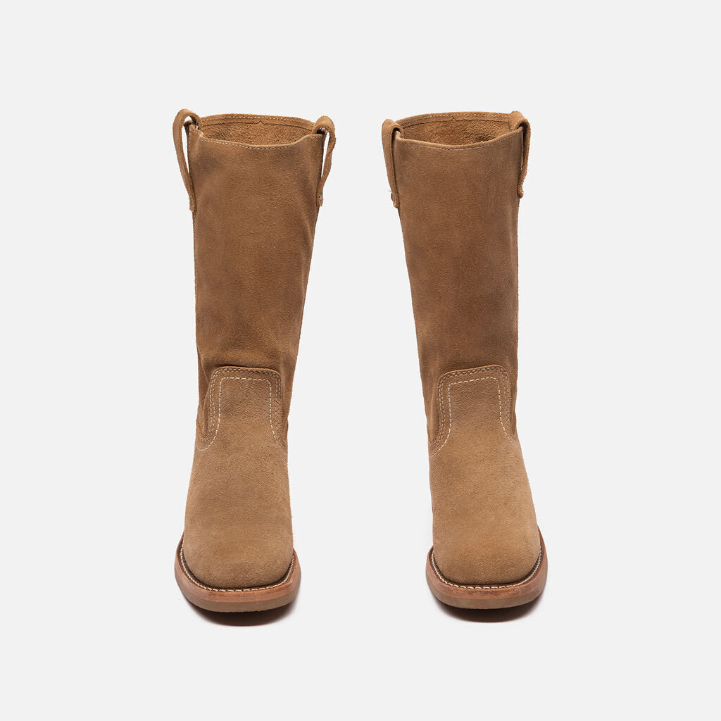 Frye Tan Suede Boot
