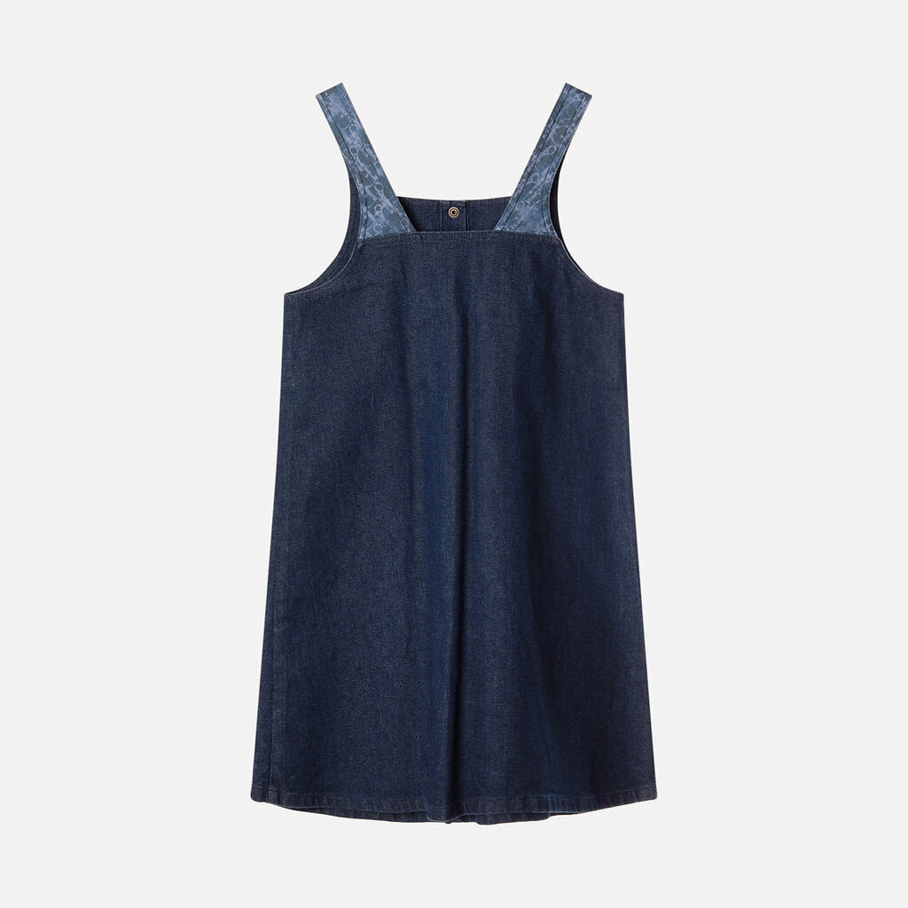 Christian Dior Dark Washed Oblique Denim Mini Dress