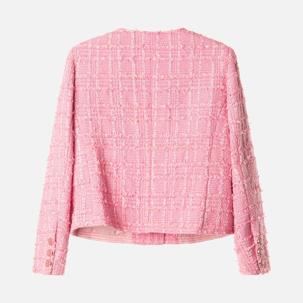 Chanel Tweed Pink Uniform