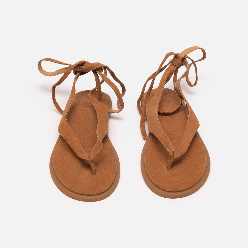 Dolce Vita Brown Suede Sandals
