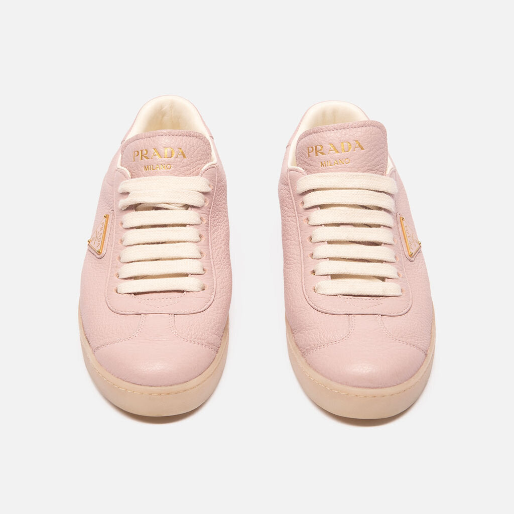 Prada Pink Leather Sneaker