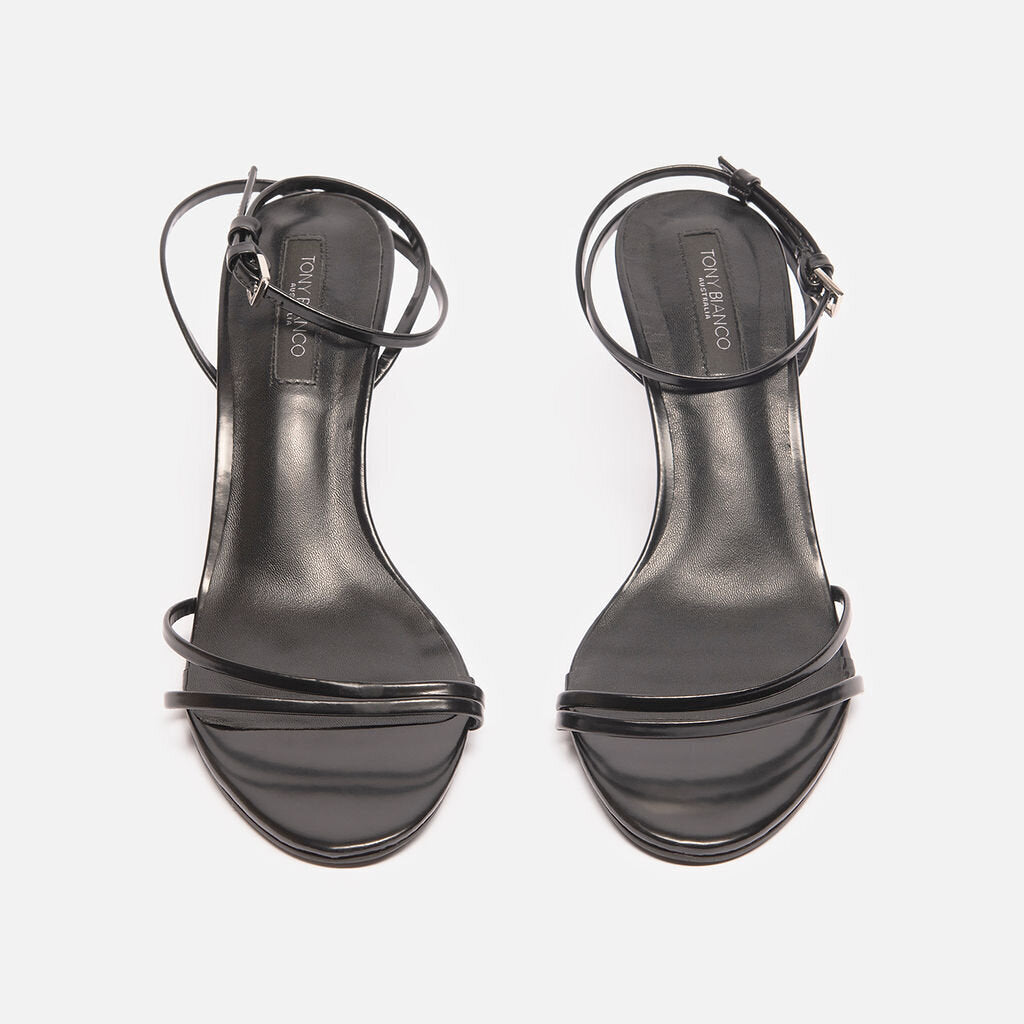 Tony Bianco Black Heeled Sandal
