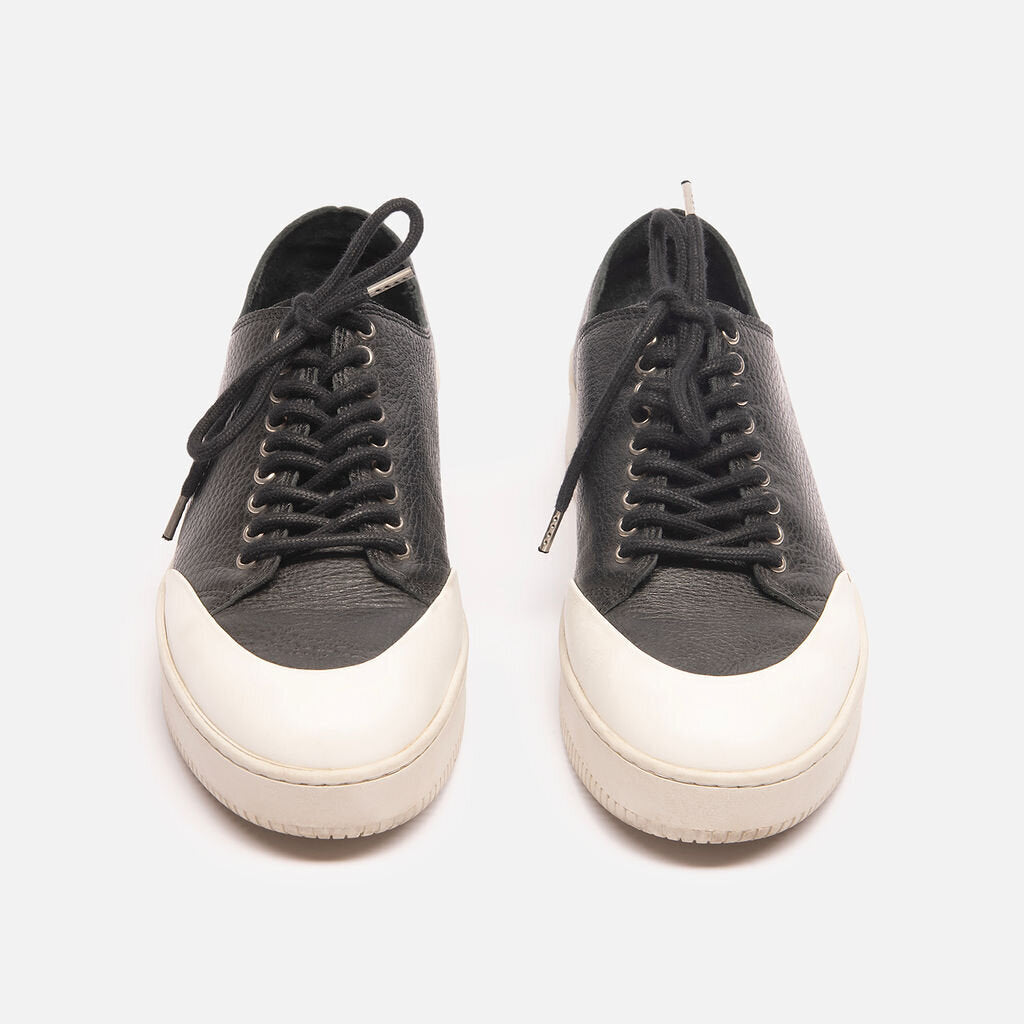 McQ Black Leather Sneaker