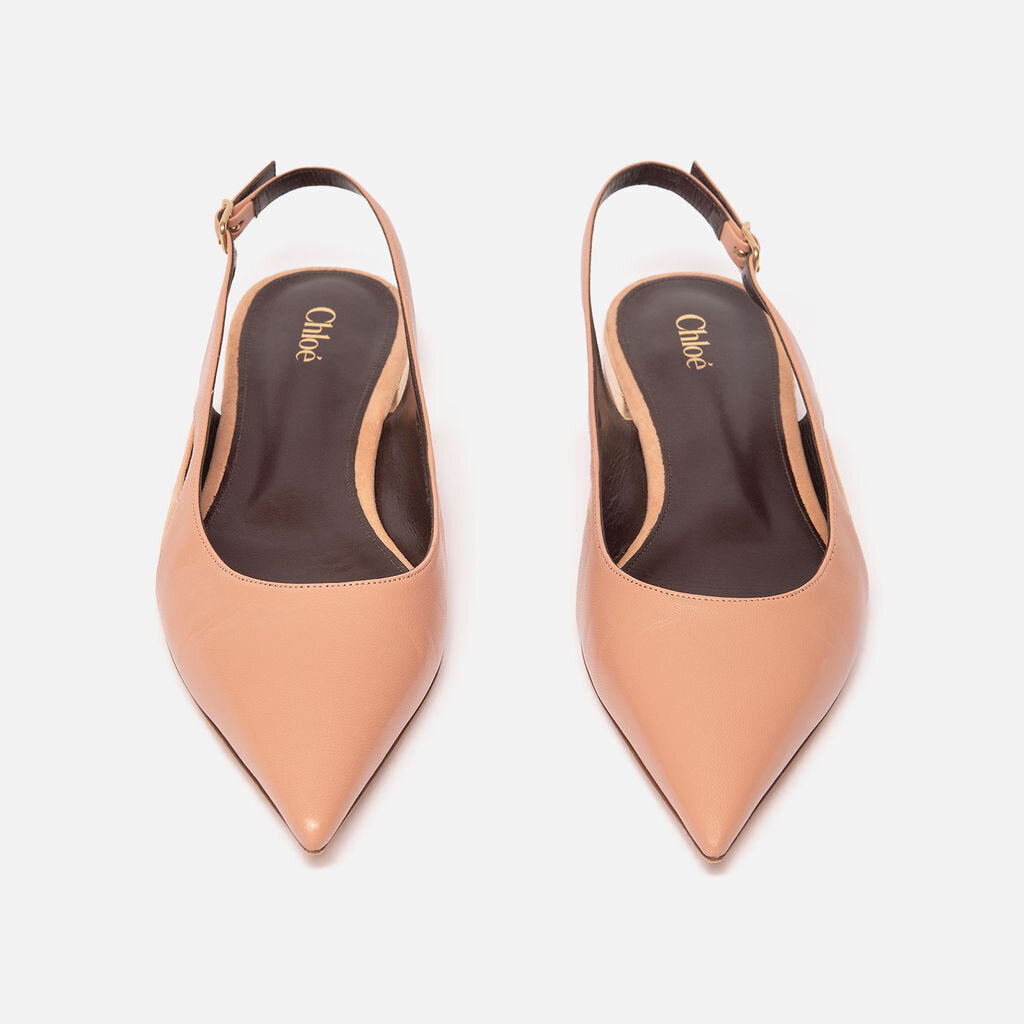 Chloe Blush Pink Flats