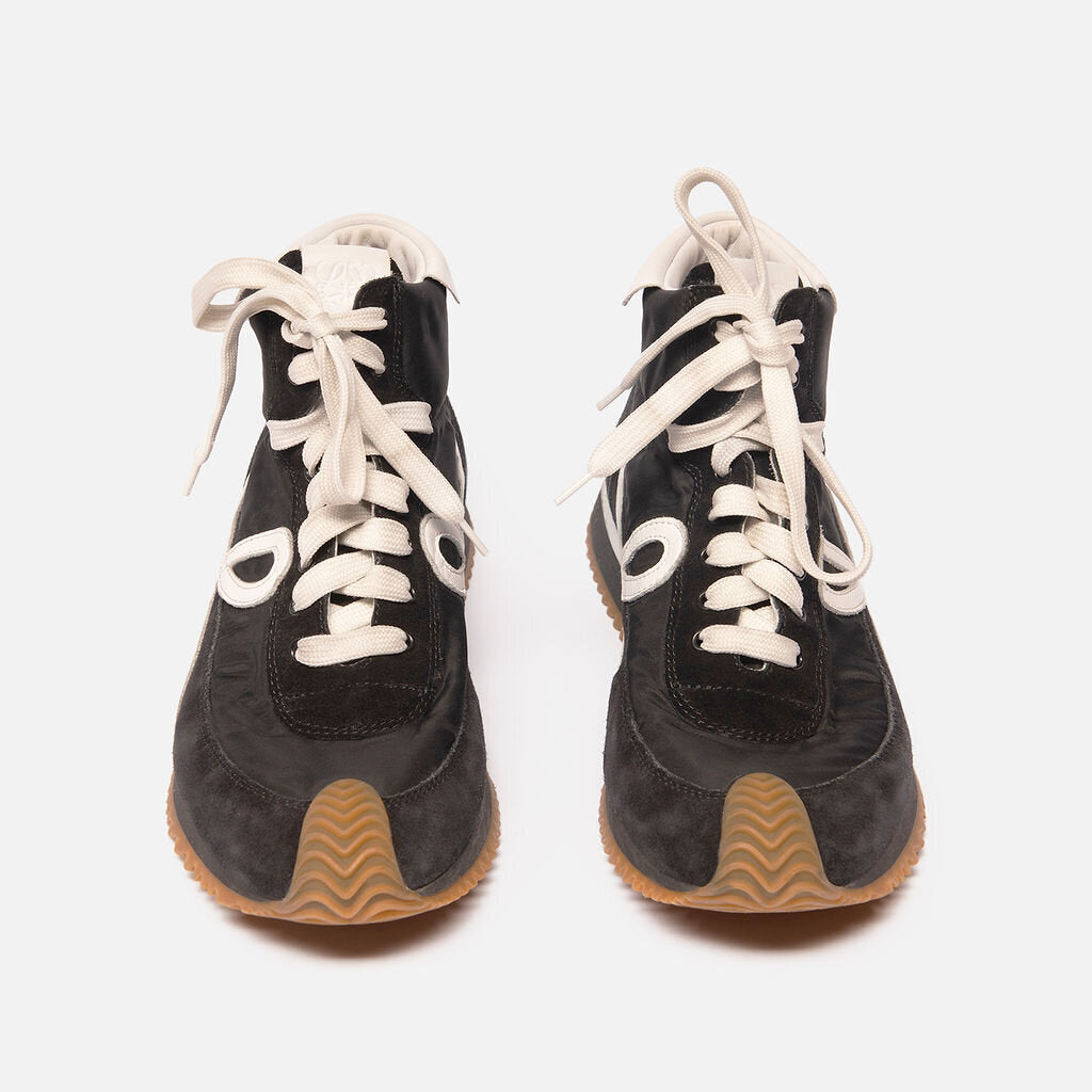 Loewe Black & White Nylon Sneaker