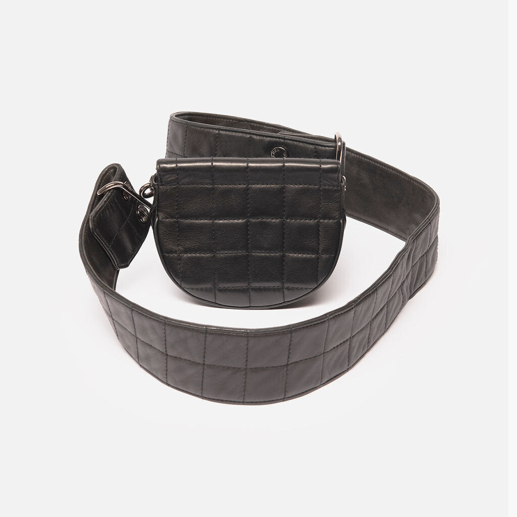 Chanel Black Mini Flap with Thick Strap