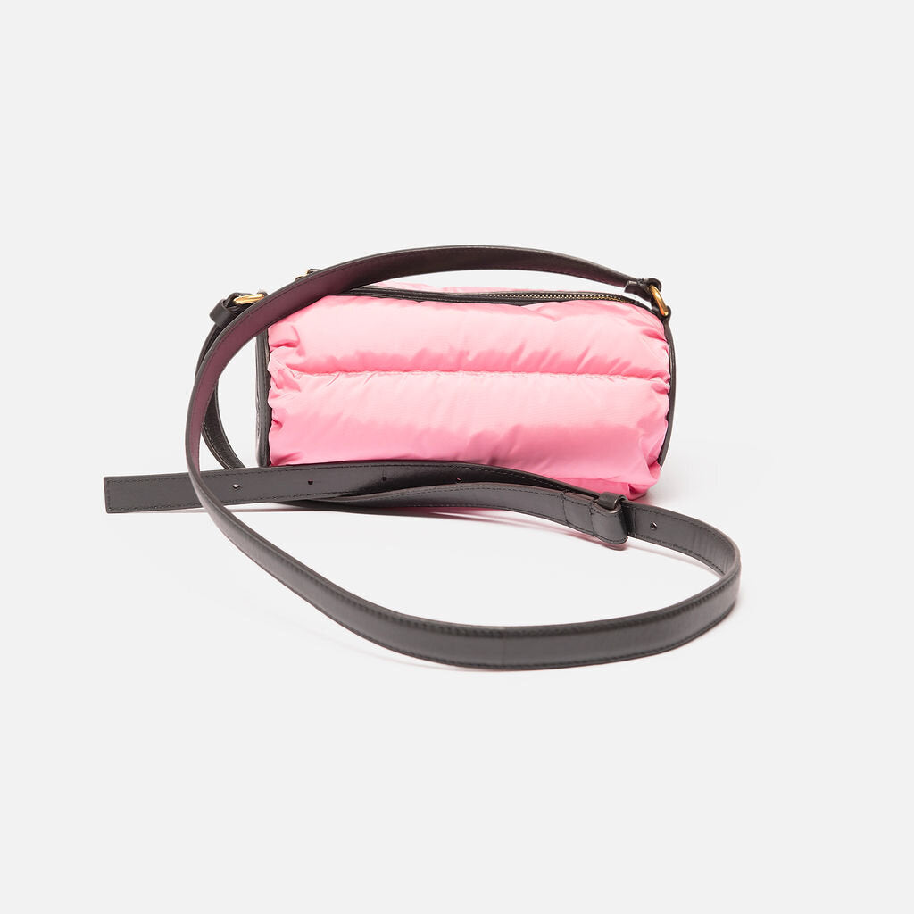 Moncler Pink Nylon Keoni Crossbody Pink
