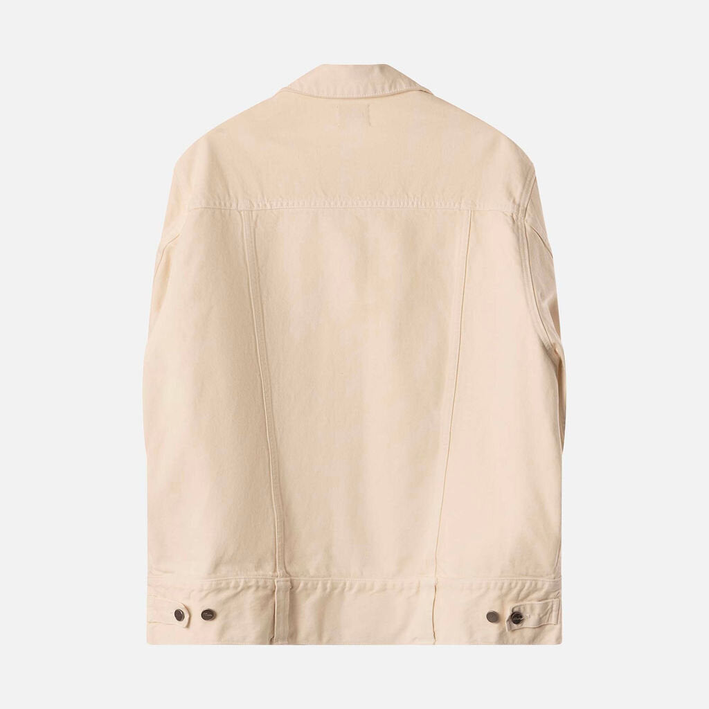 Khaite Cream Denim Jacket