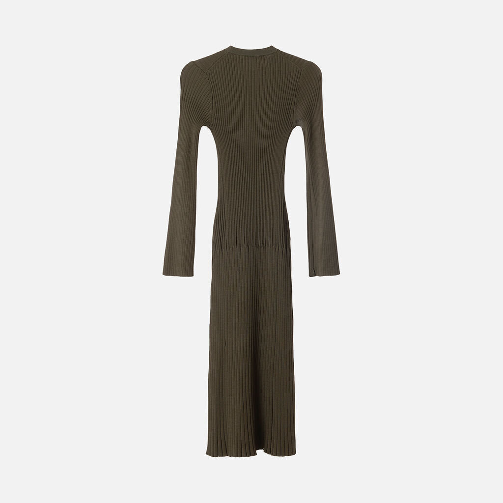 Proenza Schouler Green Viscose Knit Dress
