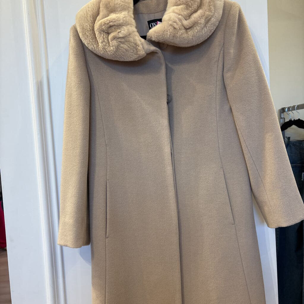 Tan Wool Blend Coat (NWT)