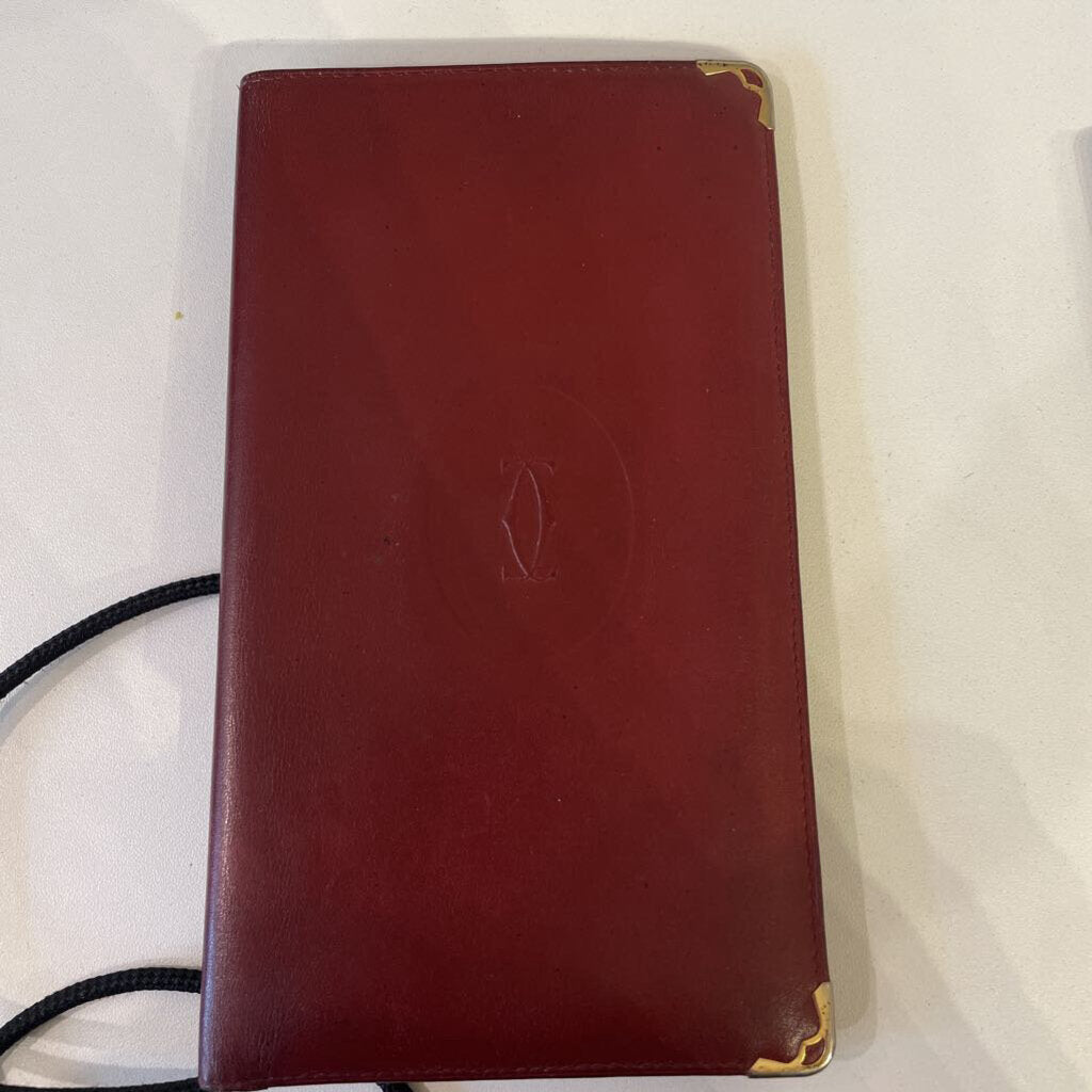Red Long Monogram Wallet